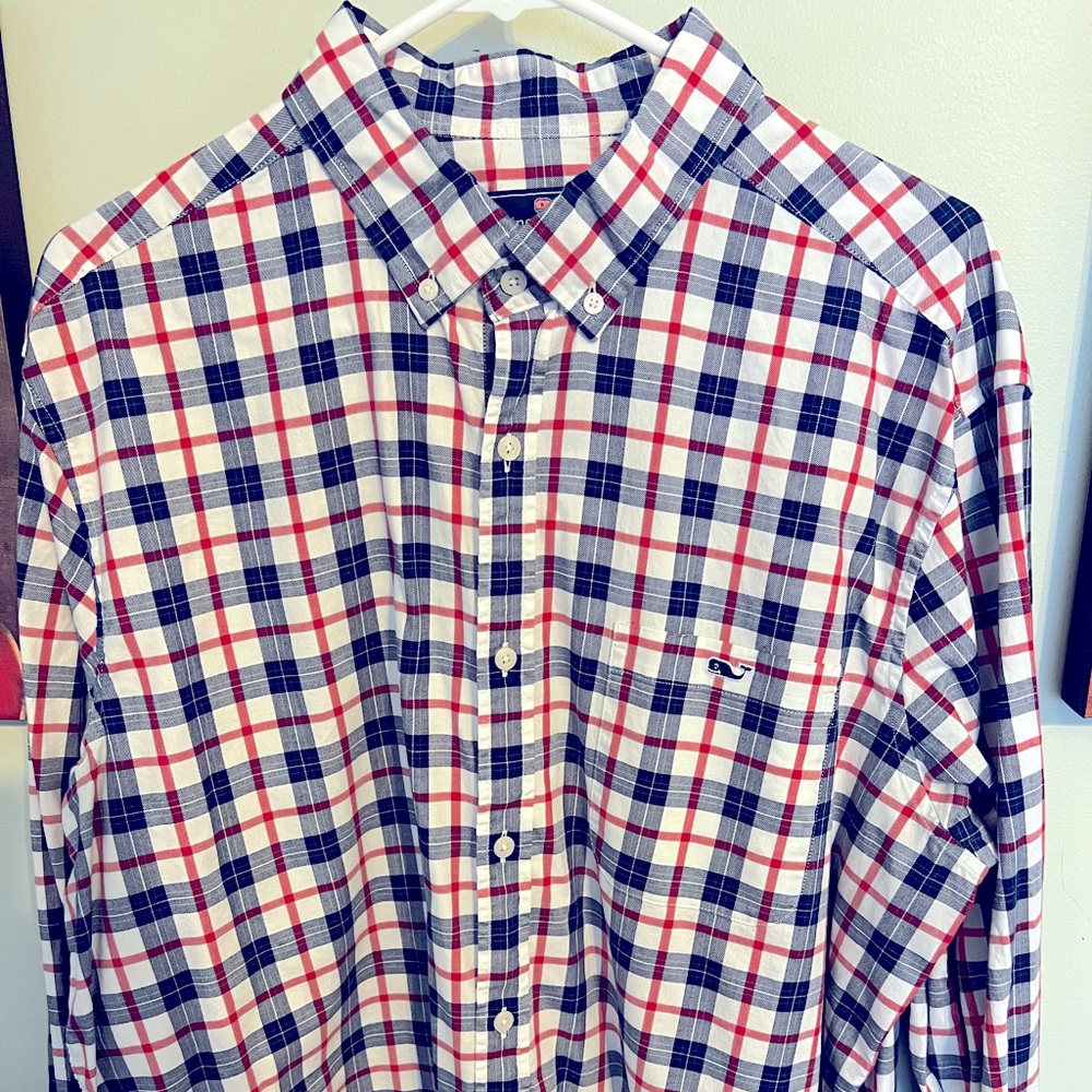 Men’s Vineyard Vines Classic Fit Tucker Shirt size XL